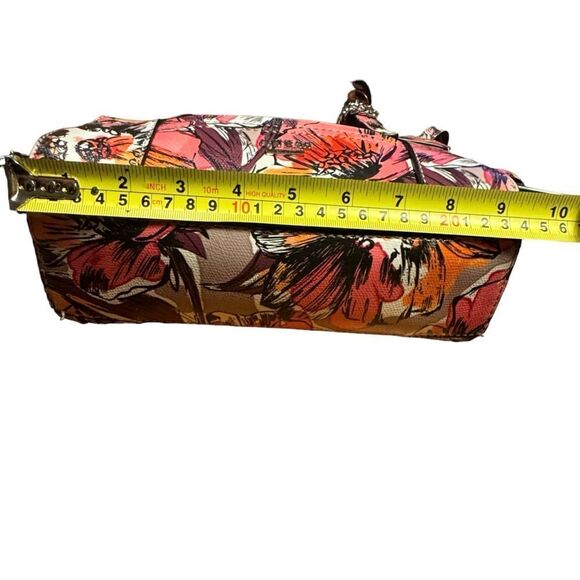 DKNY small crossbody pink flowery design - Picture 9 of 13